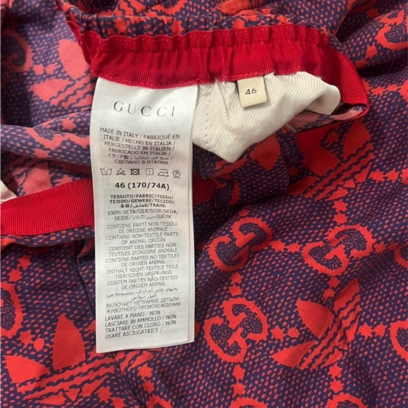 Gucci x Adidas Silk Jogger Shorts - Picture 2 of 4